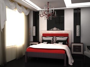 Спальня ампир