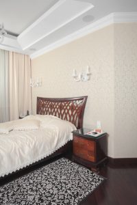 Спальня с музыкальной системой