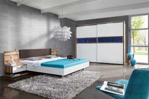 Спальня, выдержанная в стиле хай-тек