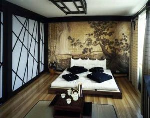 Спальня японского стиля