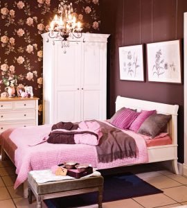 Теплый пол под плиткой в небольшой спальне