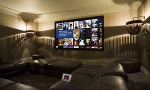 Домашний кинотеатр в доме