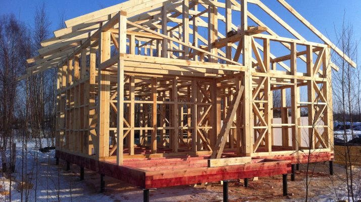 Как строятся каркасные дома