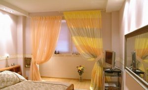 Легкие красивые шторы