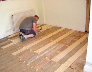 Создаем деревянный пол своими руками