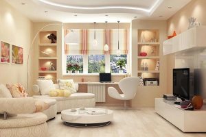 Светлый интерьер