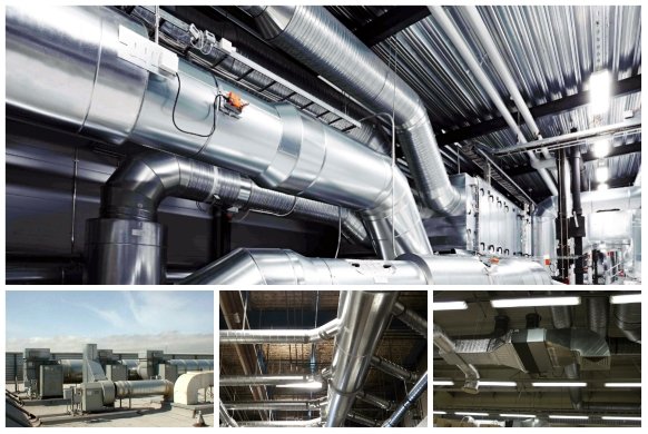 Монтаж бытовой и промышленной вентиляции