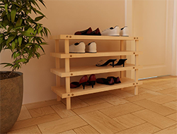 Полка для обуви своими руками